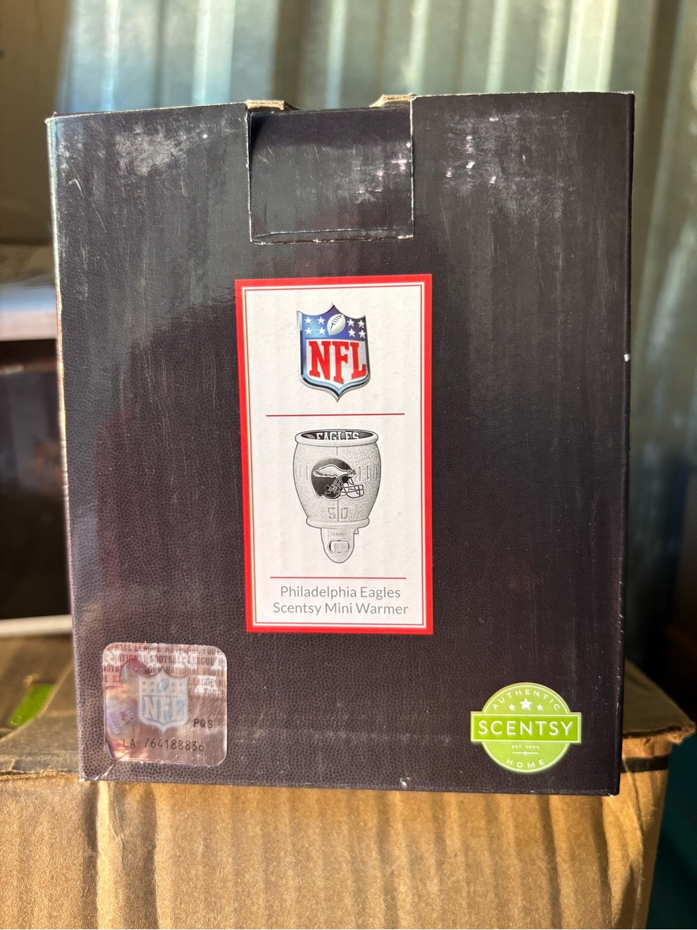 NFL Philadelphia Eagles Scentsy Mini Warmer - Black